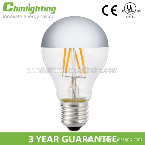 Factory direct sale epistar chips 30000 long lifespan A60 E27 LED bulb filament light
